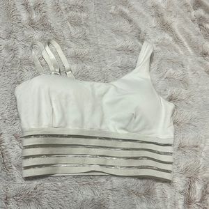 Bombshell sportswear strappy crop top